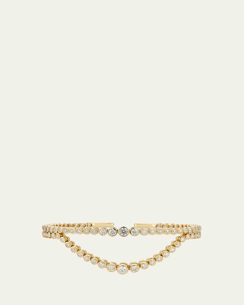 Double Lumiere Bracelet with Diamonds
